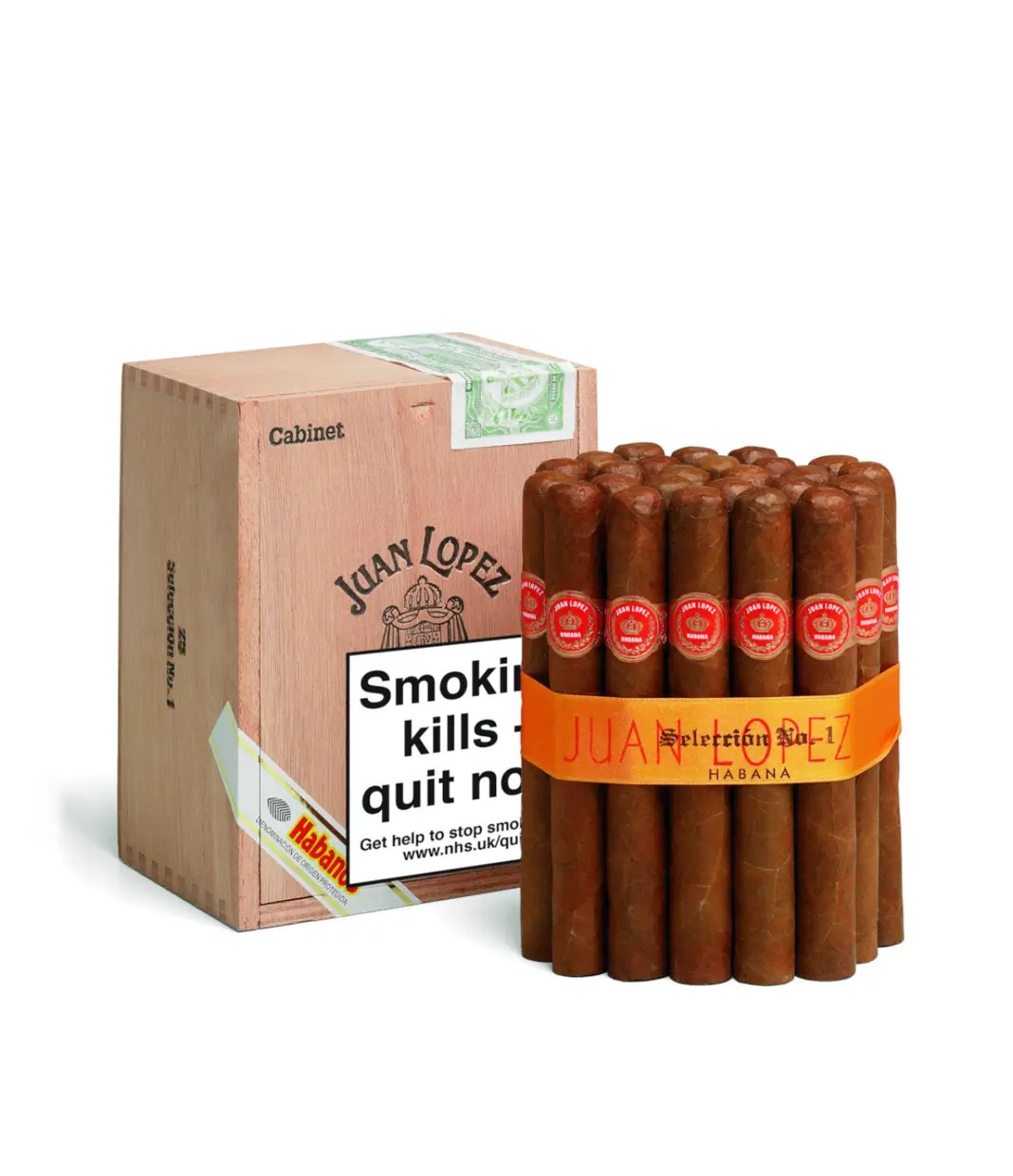 Juan Lopez Seleccion No.1 Cabinet Cigar — Single