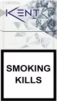 Kent Crystal Silver — Carton (10 × 20 pack)
