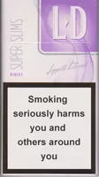 LD Super Slims Violet — Carton (10 × 20 pack)