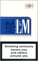 L&M Lights (Blue) — Carton (10 × 20 pack)