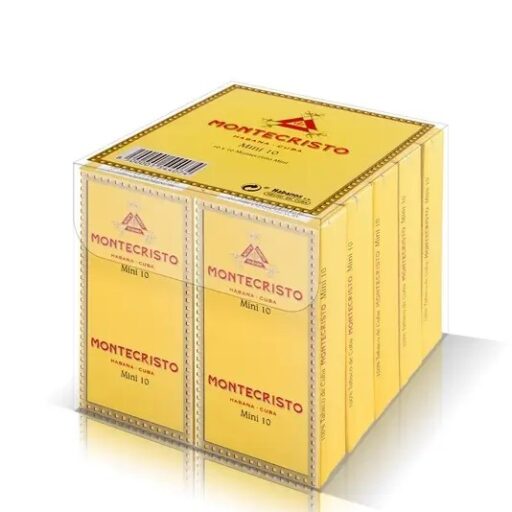 Montecristo Mini Cigar (10X10 Pack) — Box of 100 (10 × 10)