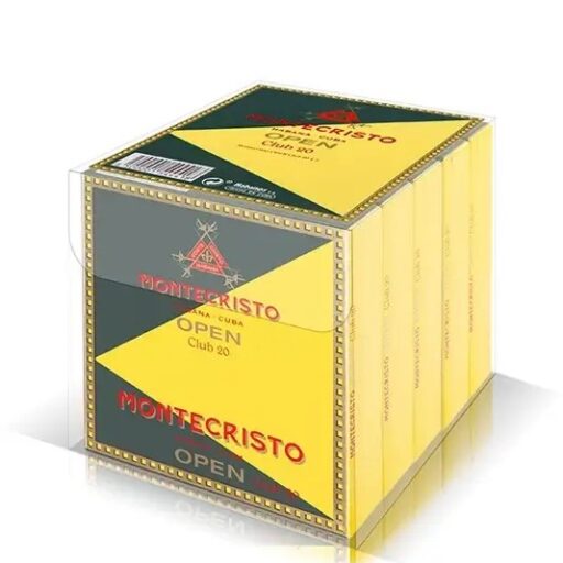Montecristo Open Club Cigar (20X5 Pack) — Box of 100 (20 × 5)