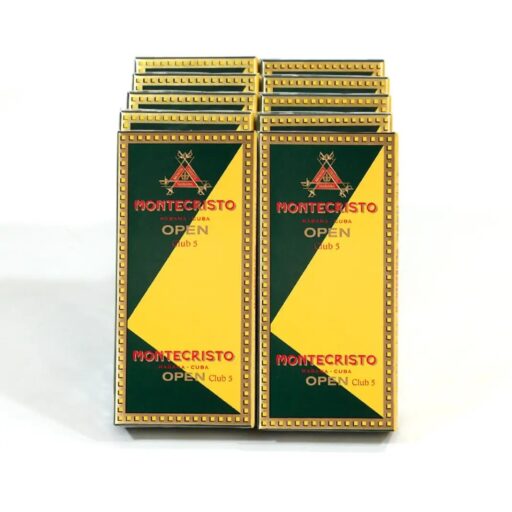 Montecristo Open Club Cigar (50 Pack) — Box of 50 (5 × 10)