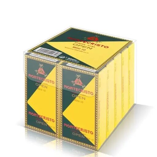 Montecristo Open Mini Cigar (10X10 Pack) — Box of 100 (10 × 10)