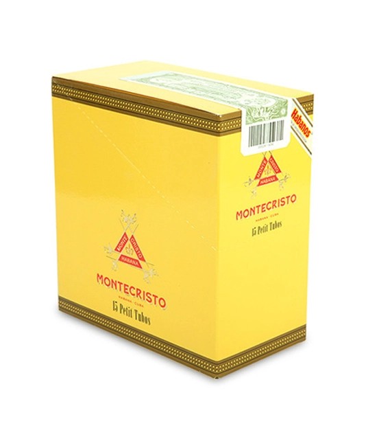 Montecristo Petit Tubos Cigar (15 Pack) — Box of 15 (5 × 3)