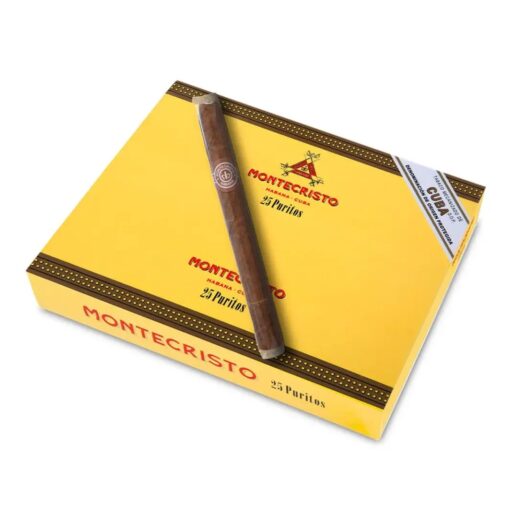 Montecristo Puritos Cigar (50 Pack) — Box of 50 (25 × 2)