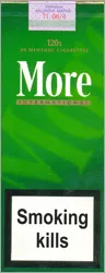 More Menthol 120s — Carton (10 × 20 pack)