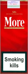 More Red 120s — Carton (10 × 20 pack)