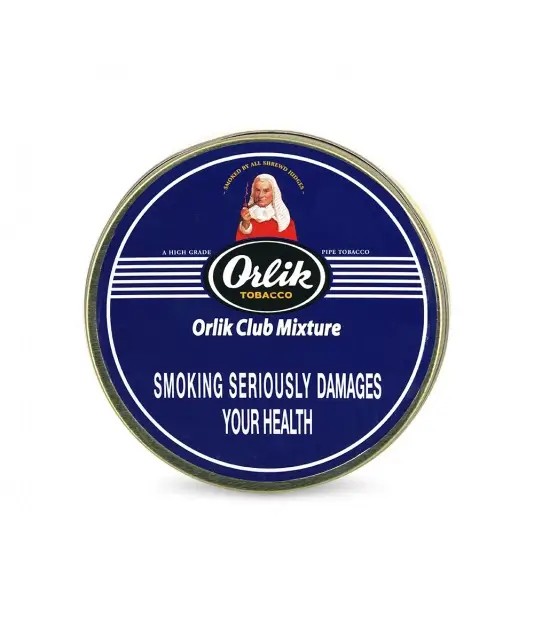 Orlik Club Mixture Pipe Tobacco — Box of 5 × 50g tins