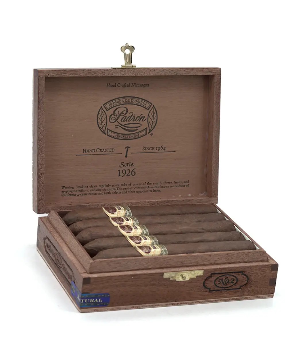 Padron 1926 Serie No. 2 Belicoso Natural Cigar — Box of 10