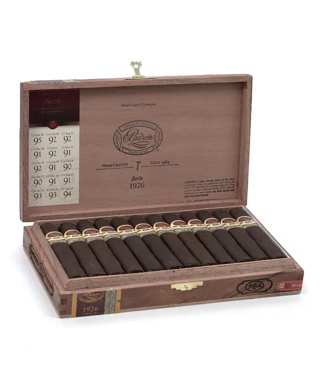 Padron 1926 Serie No. 6 Maduro Cigar (24 Pack) — Single