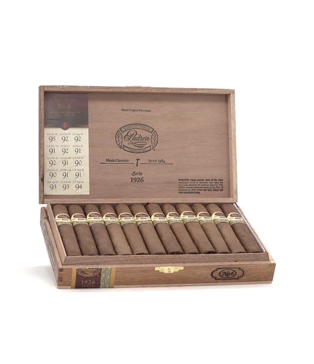 Padron 1926 Serie No. 6 Cigar — Box of 24