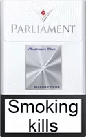Parliament Platinum Blue — Carton (10 × 20 pack)