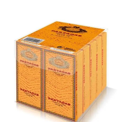 Partagas Club Cigar (10X10 Pack) — Box of 100 (10 × 10)
