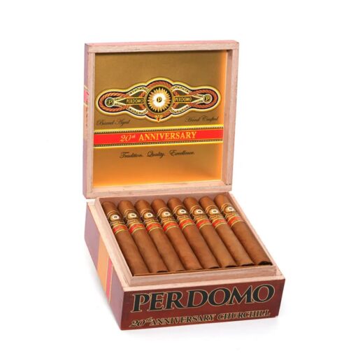 Perdomo 20th Anniversary Connecticut Churchill Cigar — Single