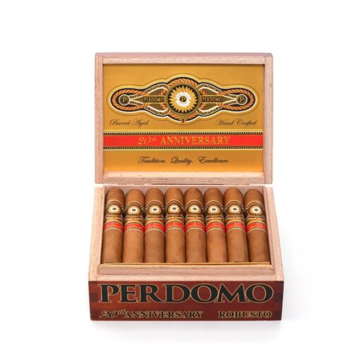 Perdomo 20th Anniversary Connecticut Robusto R556 Cigar — Single