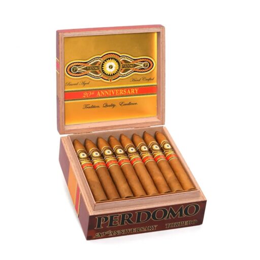 Perdomo 20th Anniversary Connecticut Torpedo T6554 Cigar — Single
