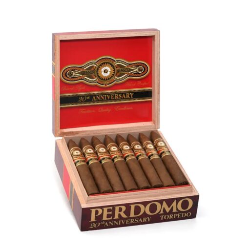 Perdomo 20th Anniversary Sun Grown Torpedo T6554 Cigar — Single