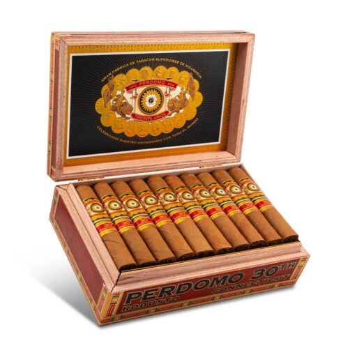 Perdomo 30th Anniversary Connecticut Box-Pressed Robusto Cigar — Single