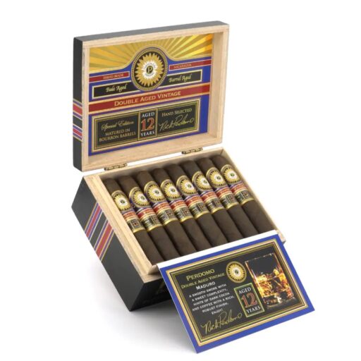 Perdomo Double Aged 12 Year Vintage Maduro Robusto Cigar — Single