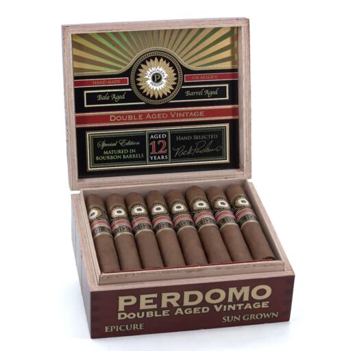 Perdomo Double Aged 12 Year Vintage Sun Grown Epicure Cigar — Single