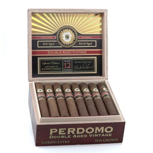 Perdomo Double Aged 12 Year Vintage Sun Grown Gordo Extra Cigar — Single