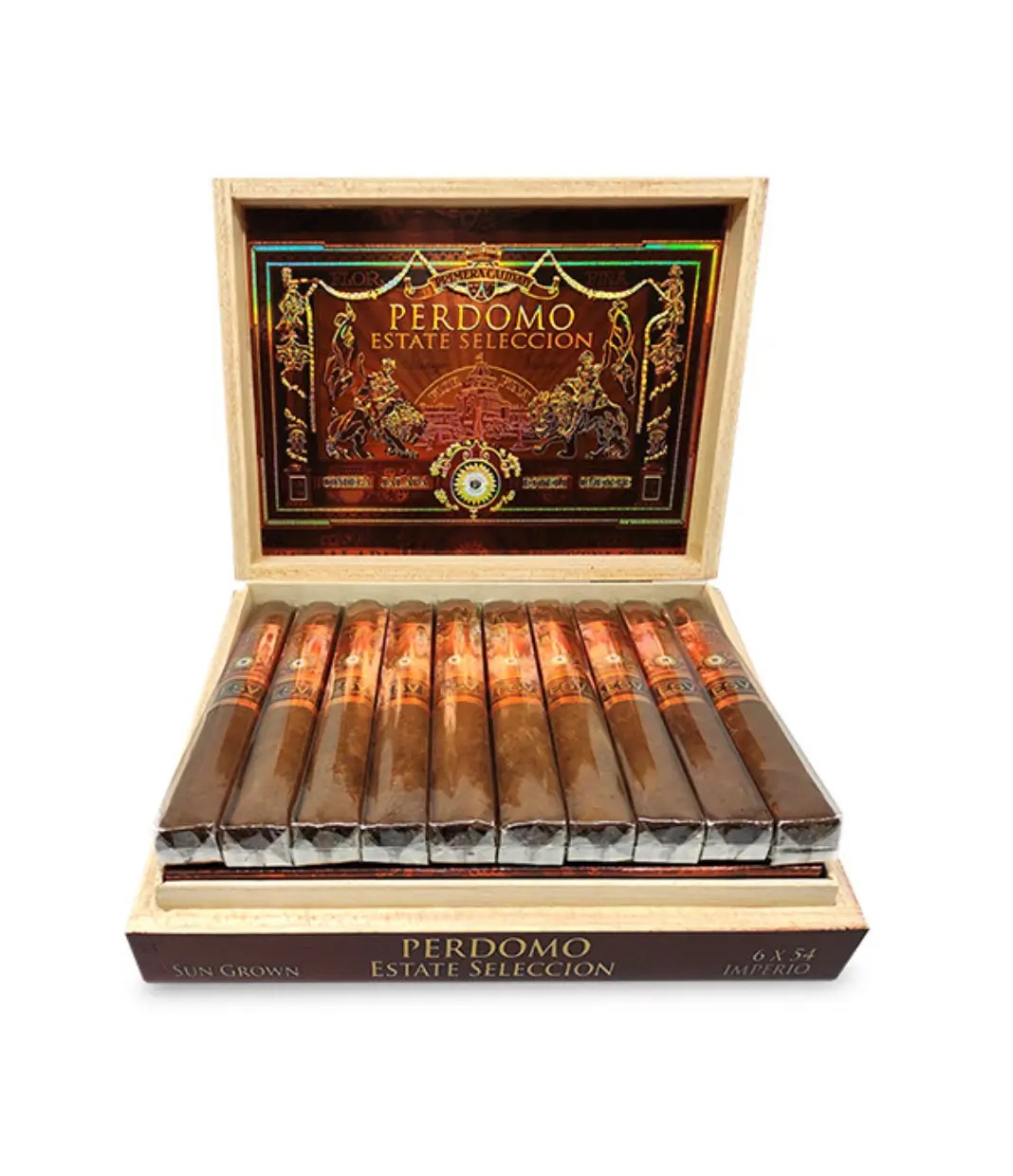 Perdomo Estate Seleccion Vintage Sun Grown Imperio Cigar — Box of 20