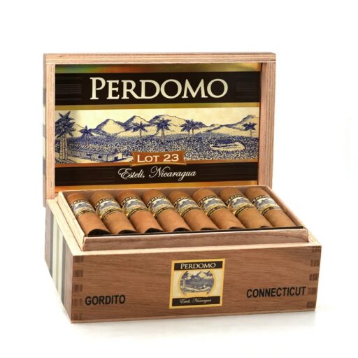 Perdomo Lot 23 Connecticut Gordito Cigar — Box of 24