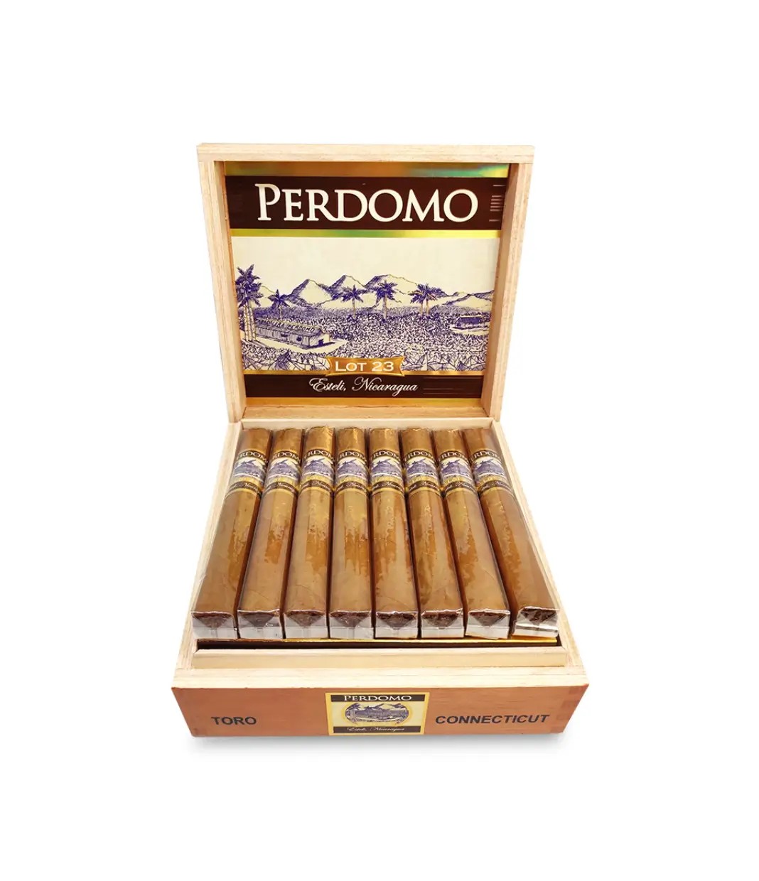 Perdomo Lot 23 Connecticut Toro Cigar — Box of 24