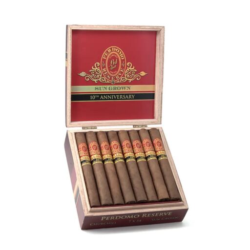 Perdomo Reserve 10th Anniversary Sun Grown Churchill Cigar — Single