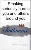 Rothmans King Size Silver — Carton (10 × 20 pack)