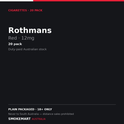 Rothmans Red 12mg — 20 pack