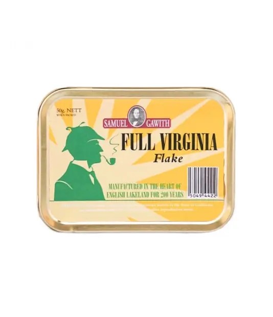 Samuel Gawith Full Virginia Flake Pipe Tobacco — Box of 5 × 50g tins