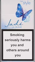 Style Jade Super Slims Bleue — Carton (10 × 20 pack)