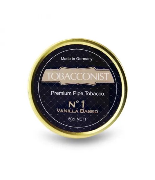 Tobacconist Em No.1 Vanilla Based Pipe Tobacco — Box of 5 × 50g tins