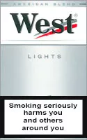 West Stream Tec Lights (Silver) — Carton (10 × 20 pack)