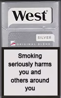West Silver — Carton (10 × 20 pack)