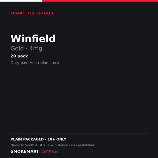 Winfield Gold 4mg — 20 pack