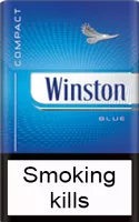 Winston Compact Blue — Carton (10 × 20 pack)