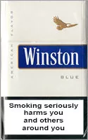 Winston Blue (Lights) — Carton (10 × 20 pack)