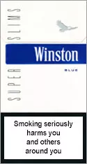 Winston Super Slims Blue 100`s — Carton (10 × 20 pack)